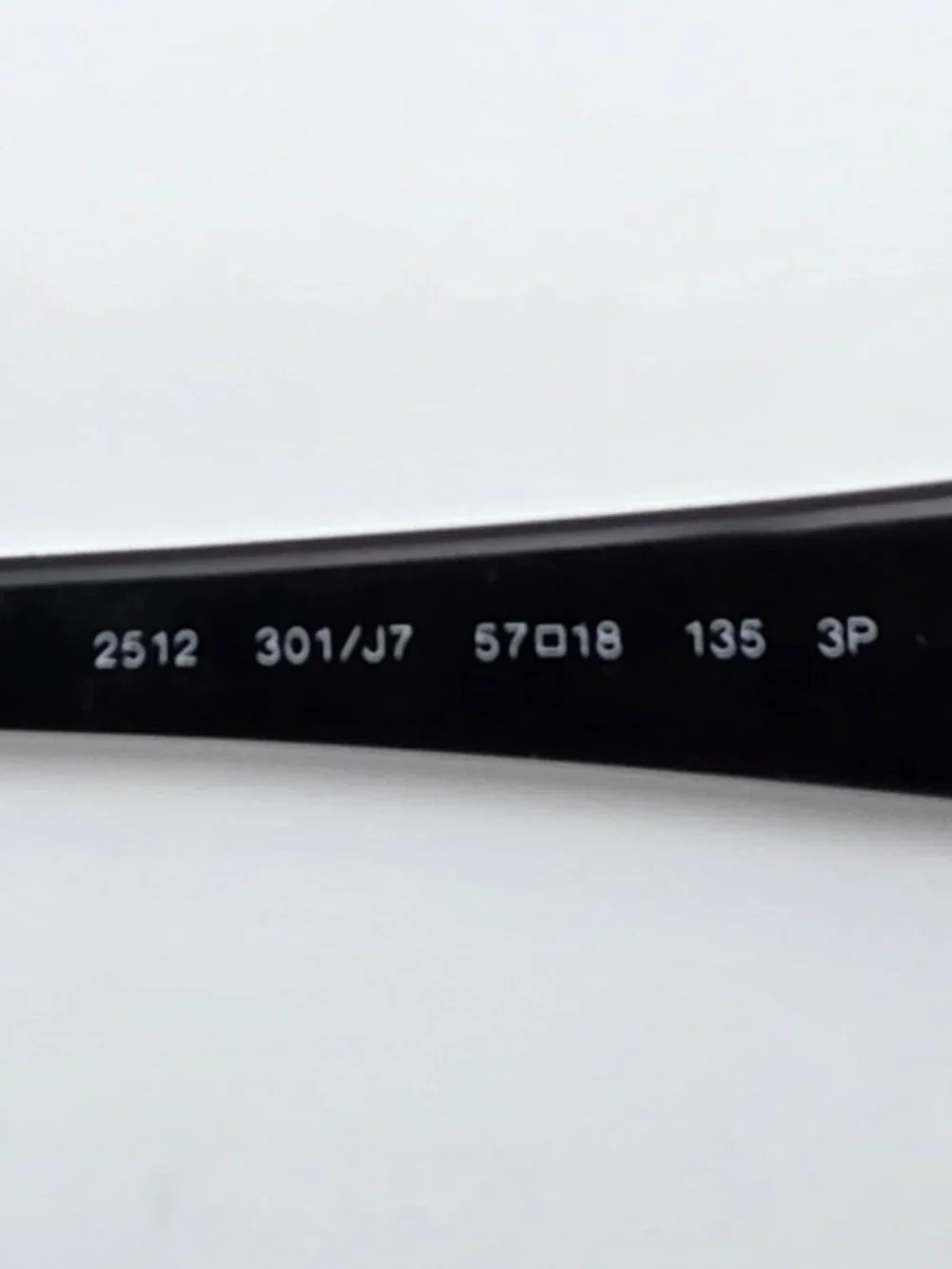 Revo 2512 301/J7 Black Sunglasses Frame w/ Flexhinge and Case Italy 57-18-135